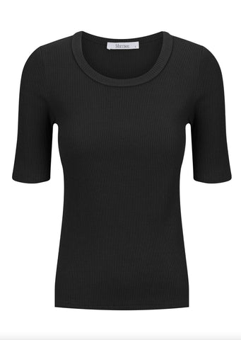 Morrison Kalea Linen SS Shirt Black