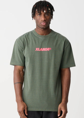 XLARGE Stung Check LS Shirt Green