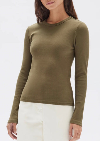 MEREDITH SQUARE NECK Top