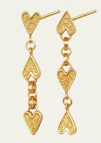 Corinth Earrings Gold Vermeil