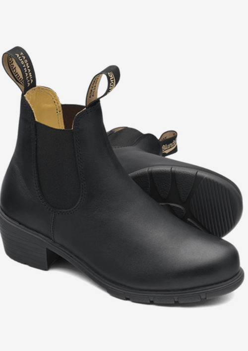 1671 Heel Boot Black