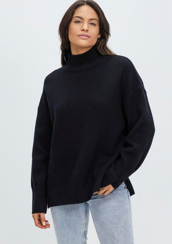 Vera Knit Sweater Black