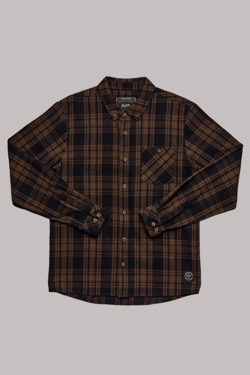 Boatyard Shirt Brown Check