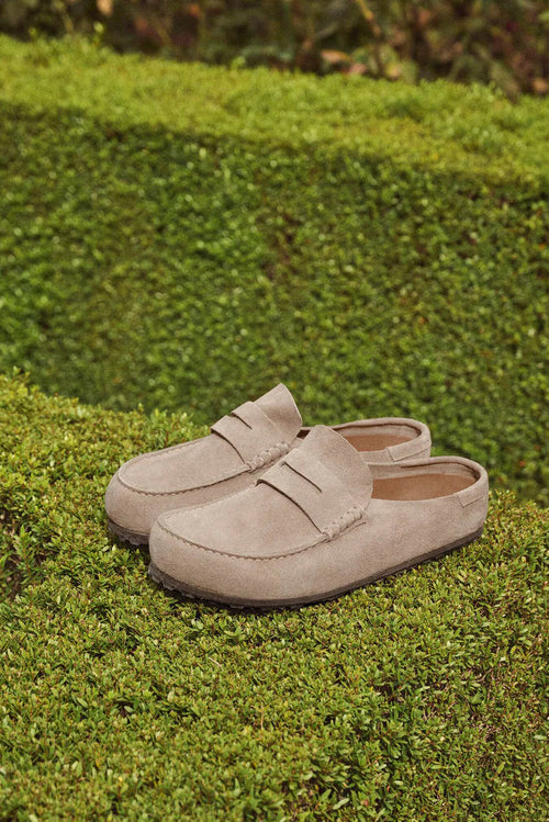 Naples Wrapped Suede Taupe