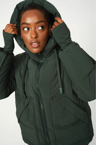 Flow Tailoring Jacket Moss