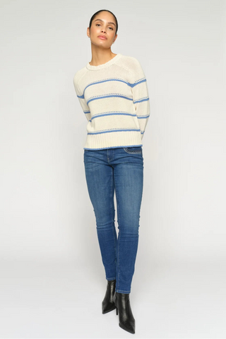 Rele Blossoms Jeans Light Blue