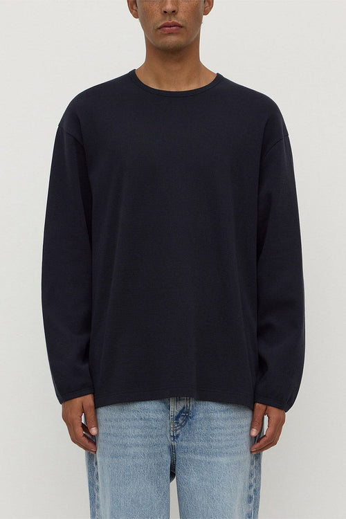 Layne Long Sleeve Tee True Navy