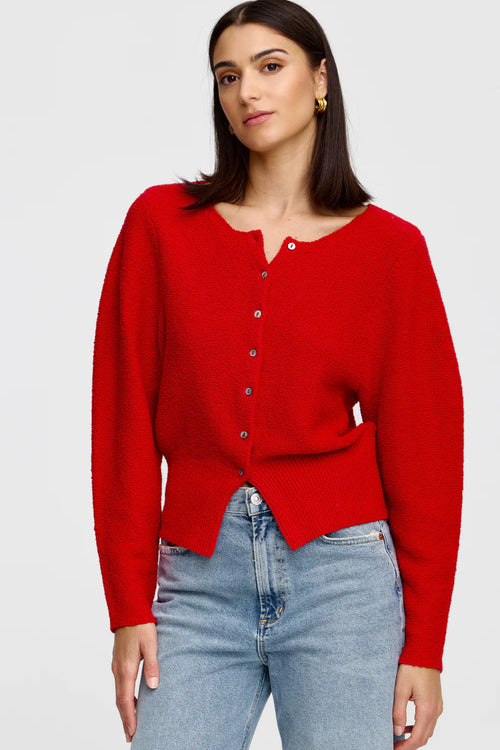 Montana Cardigan Cherry
