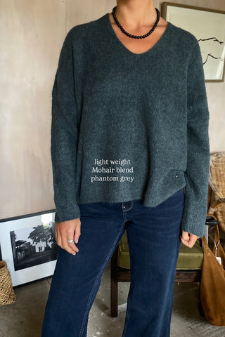 Thora V-Neck Knit Amazon