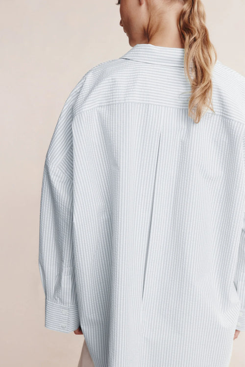Mella Shirt Mist Stripe