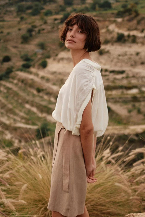 Zuno Blouse Lemon Icing