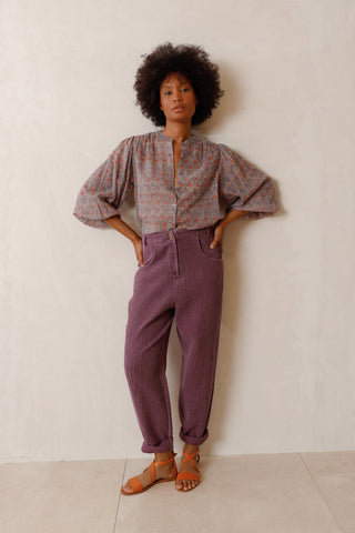 Barrio Overshirt Deep Plum