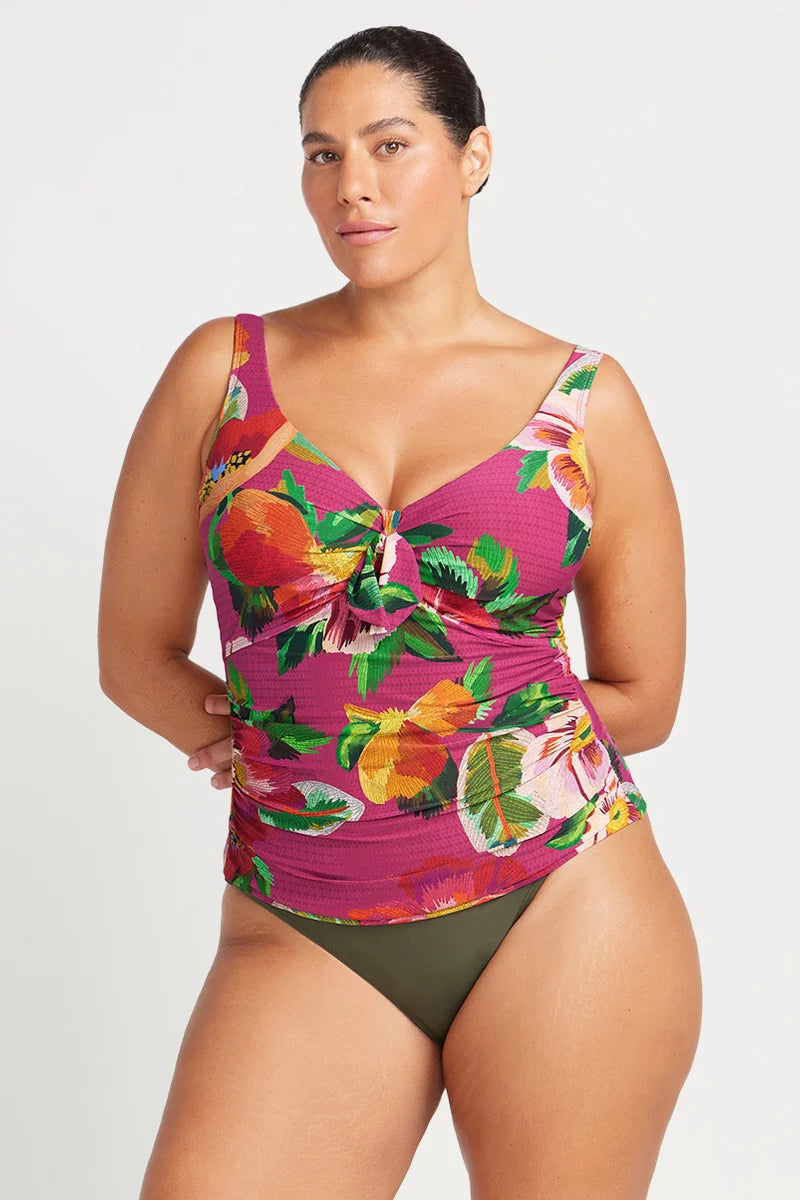 Artesands Le Recife Underwire Tankini Top Pink