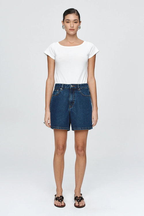 Classic Jean Short Classic Blue