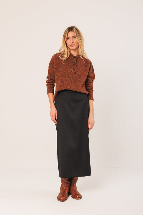 Wool Sweater Brown