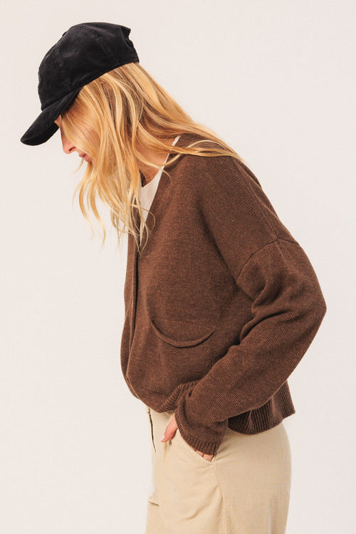 Cashmere Jacket Brown