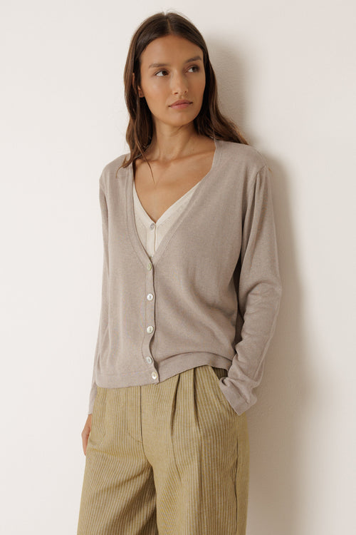 Double Knit Jacket Beige