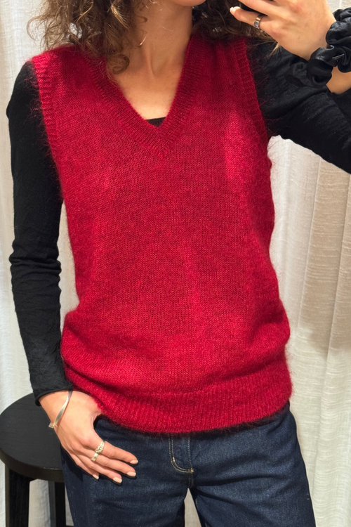 Rita Vest Poppy