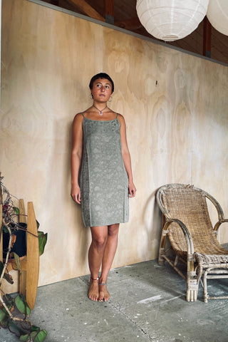 Bias Mini Skirt Sapphire Jacquard