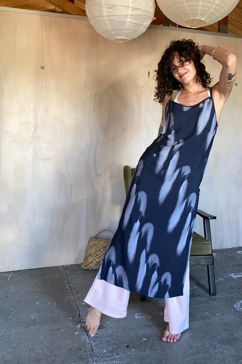 Moss Long Dress Storm