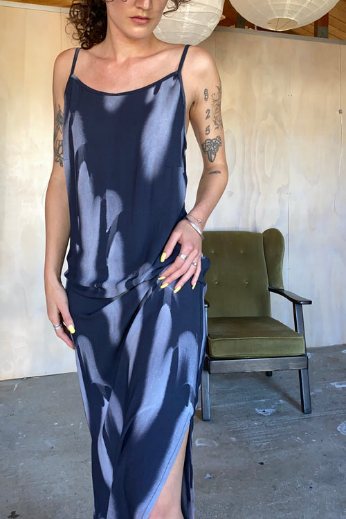 Moss Long Dress Storm