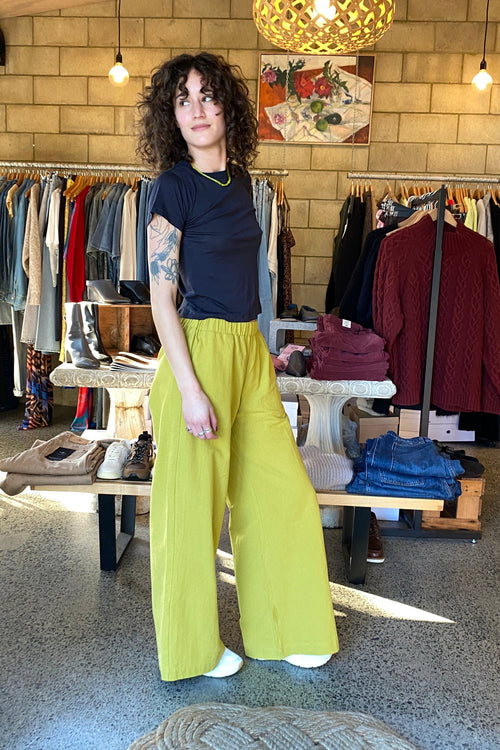 Real Love Pant Chartreuse