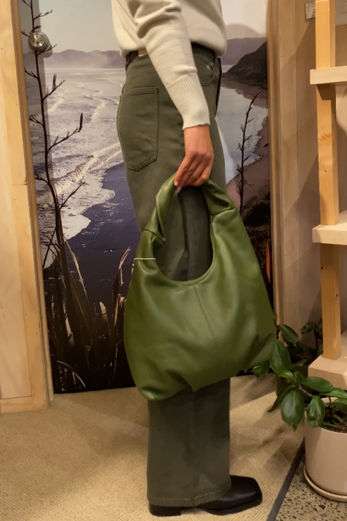 Leather Bag Olive