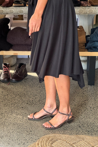Womens Oolala Jandal Black