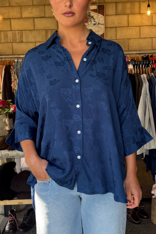 Indochine Shirt Midnight Shimmer