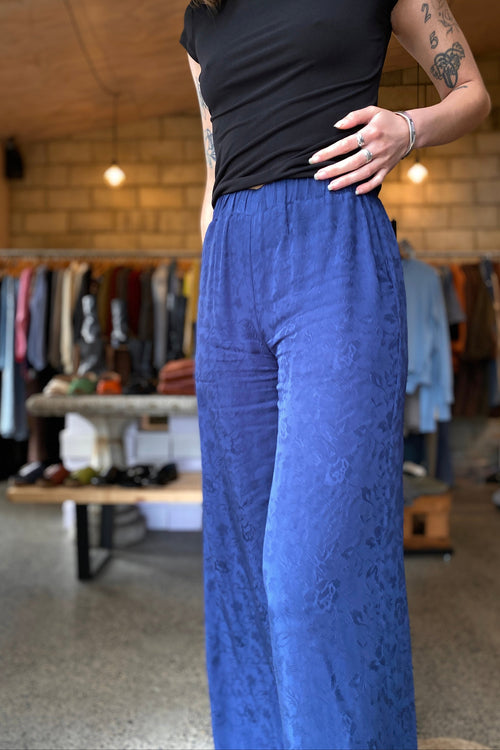 Real Love Pant Sapphire Jacquard