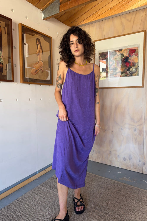 Moss Dress Purple Rain
