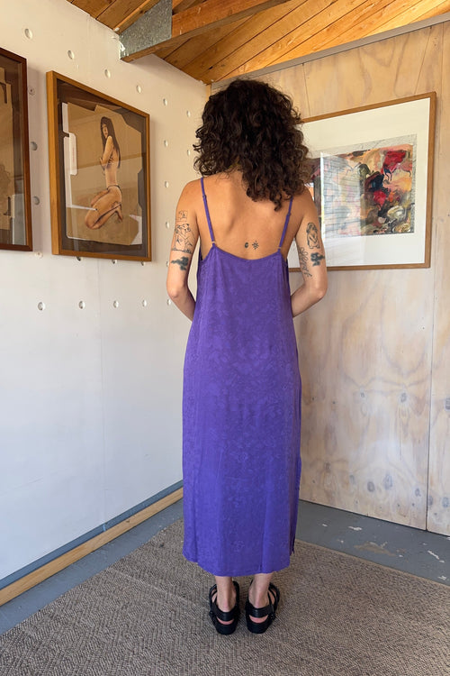 Moss Dress Purple Rain