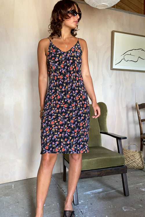 Diaz Bias Dress Black Beauty