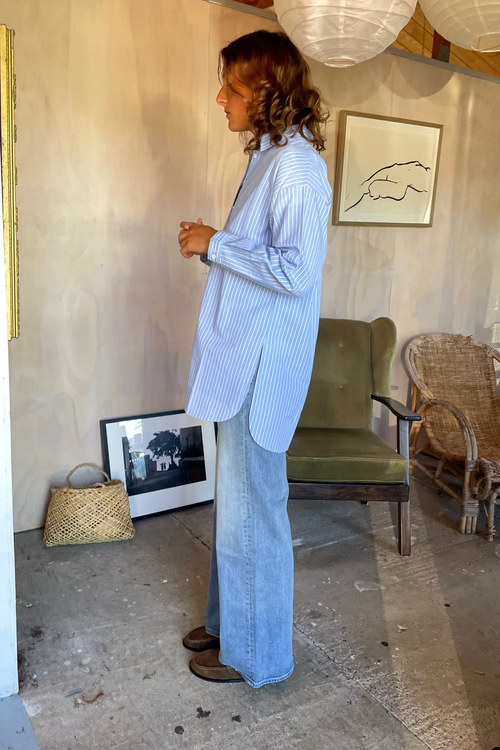 Day Shirt Blue Stripe