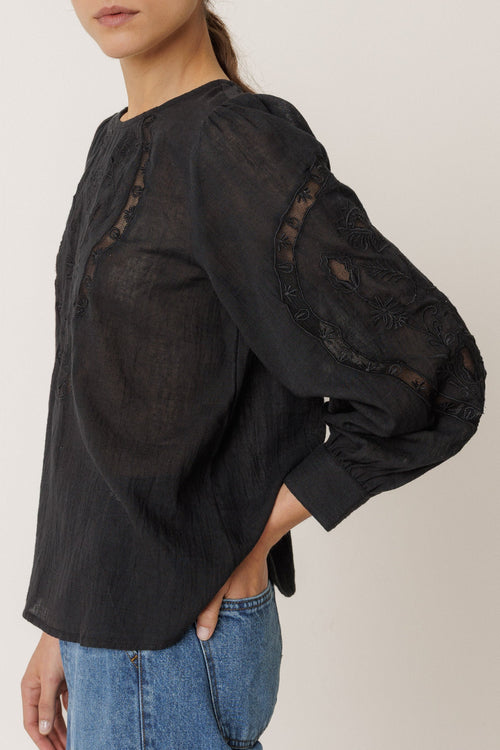 Florencia Shirt Black
