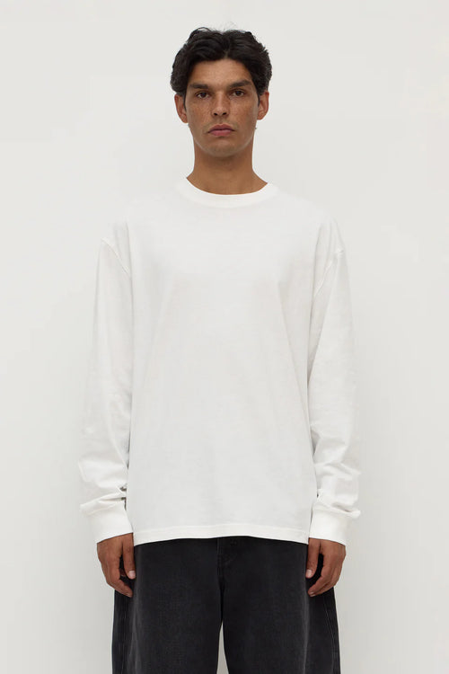 Knox Long Sleeve Tee Antique White