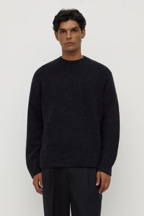 Lief Wool Blend Knit Black