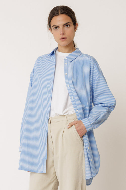 Day Shirt Blue Stripe