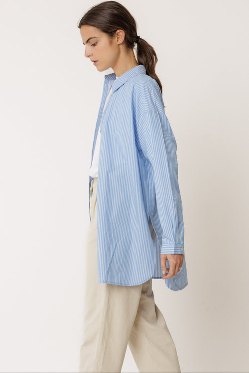 Day Shirt Blue Stripe