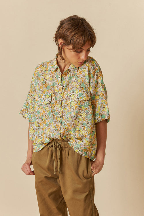 Box Cut Shirt Multicolour