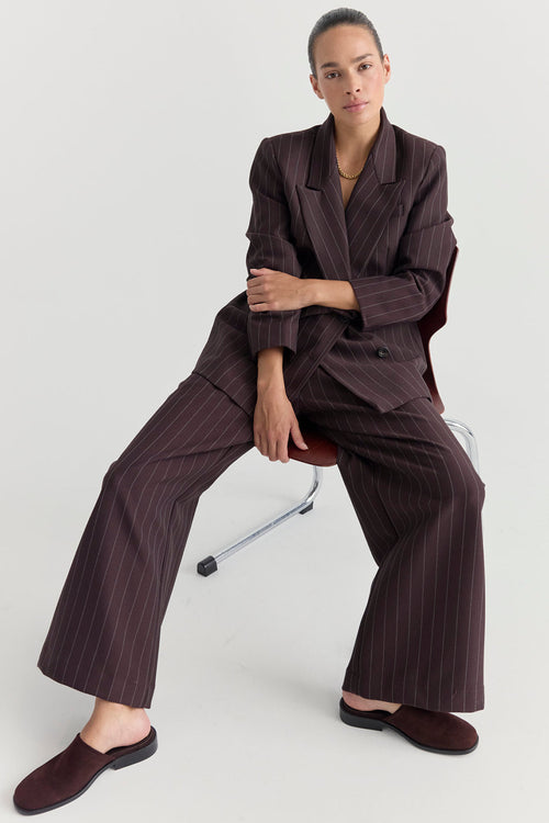 Millie Mule Chocolate Suede