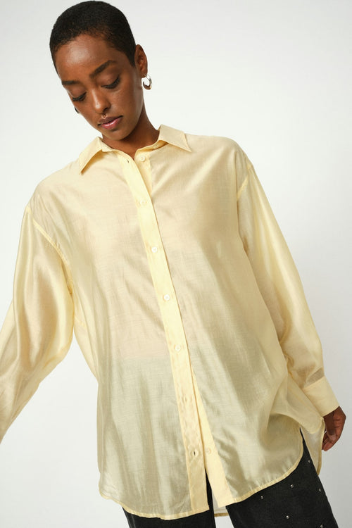 Danika Shear Shirt Boulder