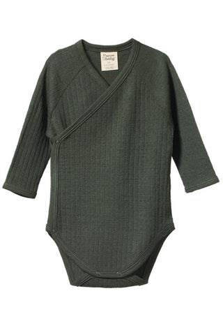 Merino Pointelle Drawstring Pants Thyme