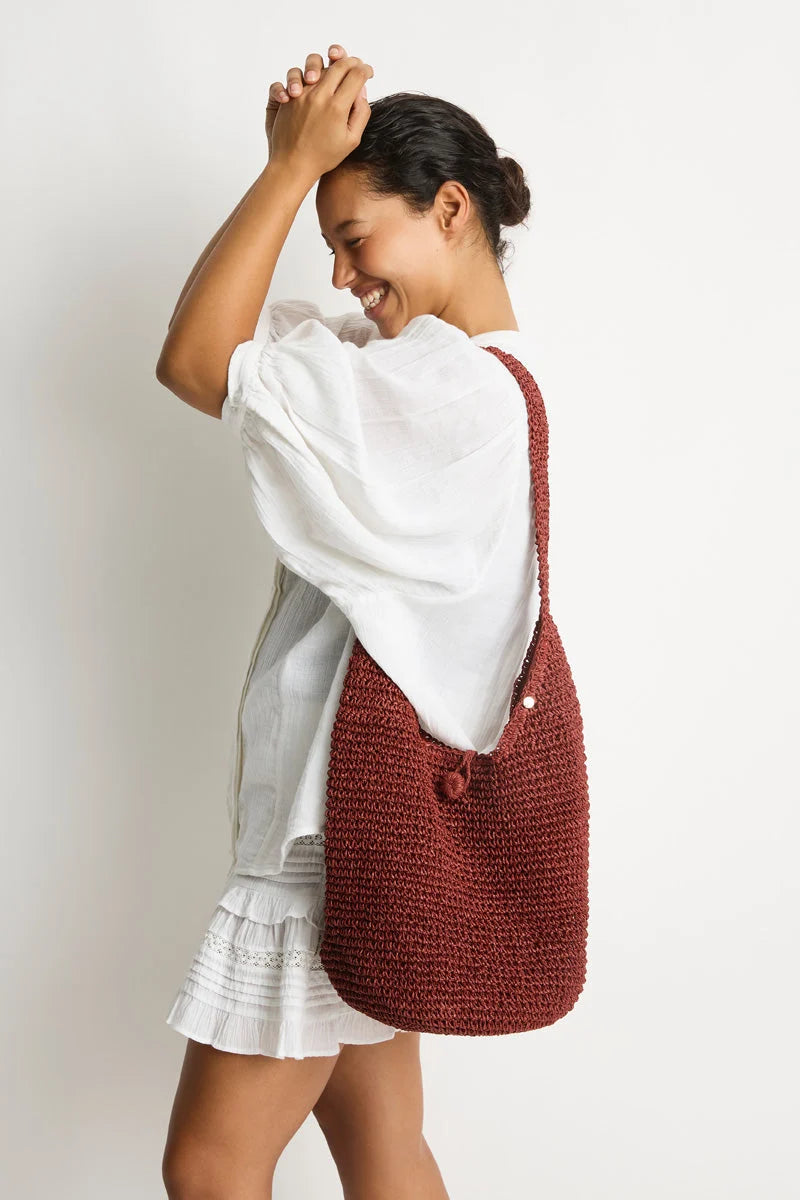Anchor Beach Bag Claret