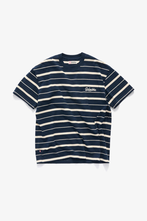 Cursive Stripe T-Shirt