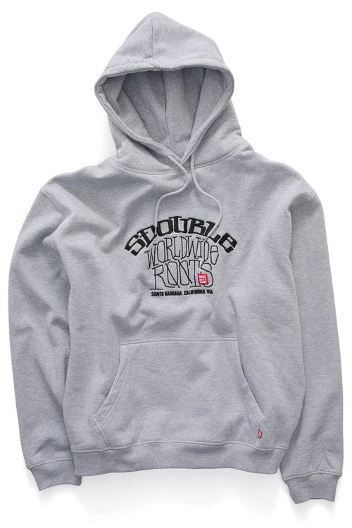 Arch Roots Pullover Hoodie Grey