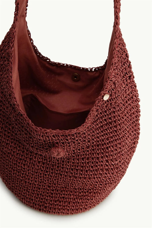 Anchor Beach Bag Claret