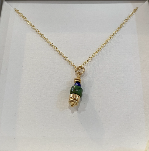 Charlotte Penman Talamanca Necklace Turquoise & Lapis