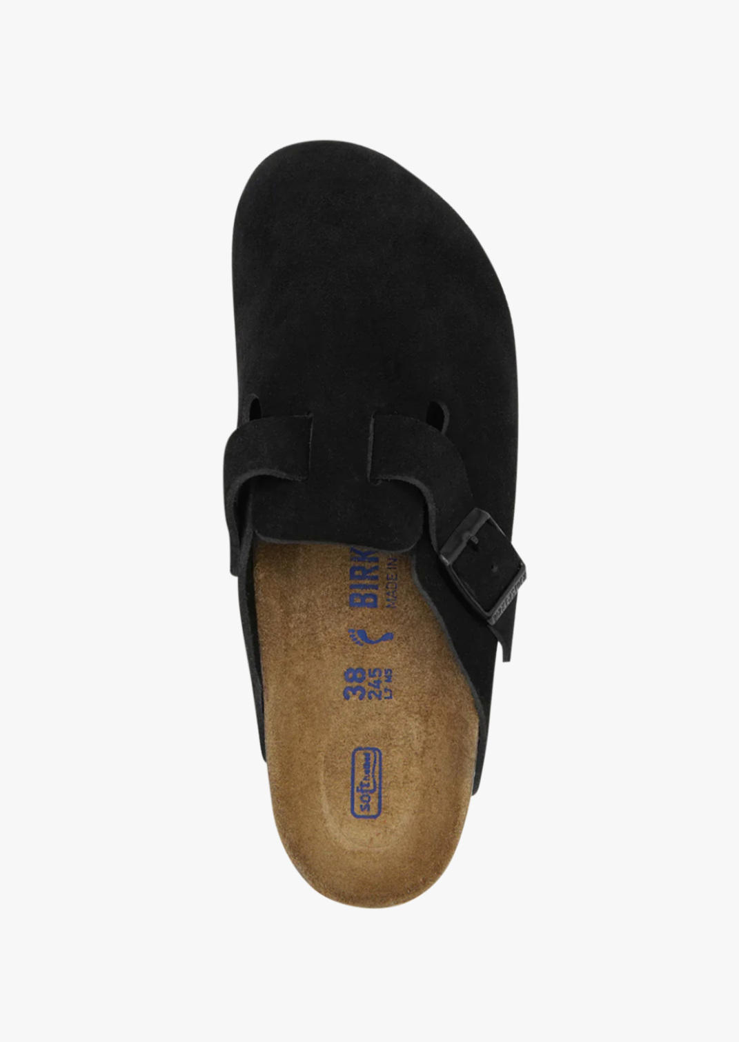 Birkenstock boston sales black suede