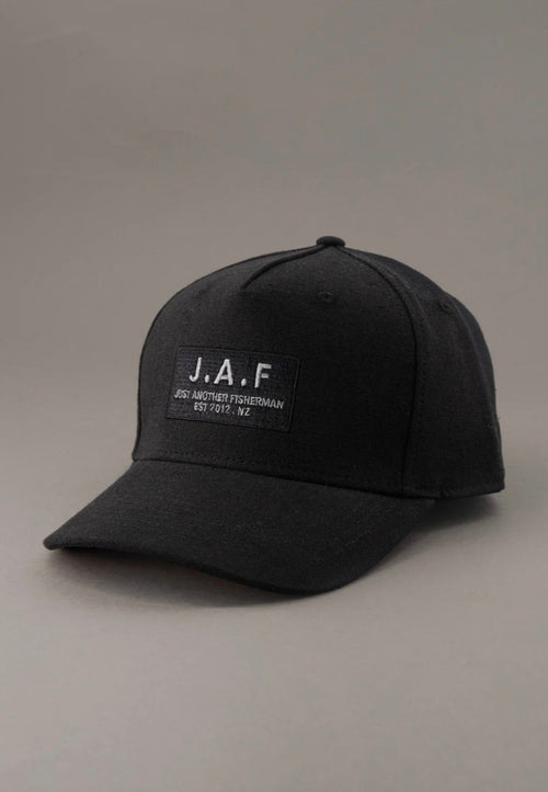Just Another Fisherman J.A.F LINEN CAP BLACK